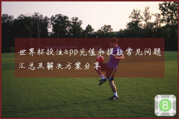 世界杯投注app充值和提款常见问题汇总及解决方案分享