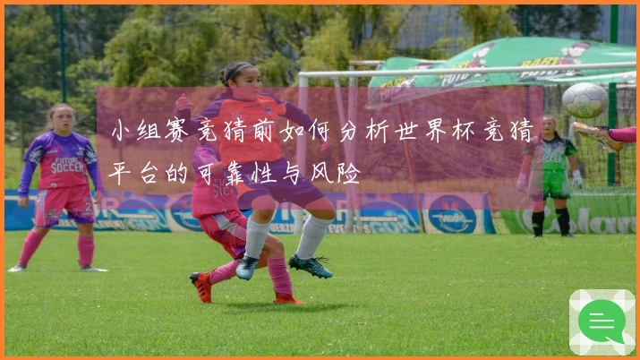 小组赛竞猜前如何分析世界杯竞猜平台的可靠性与风险
