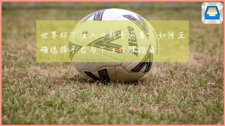 世界杯下注入口新手必看：如何正确选择平台与下注步骤指南